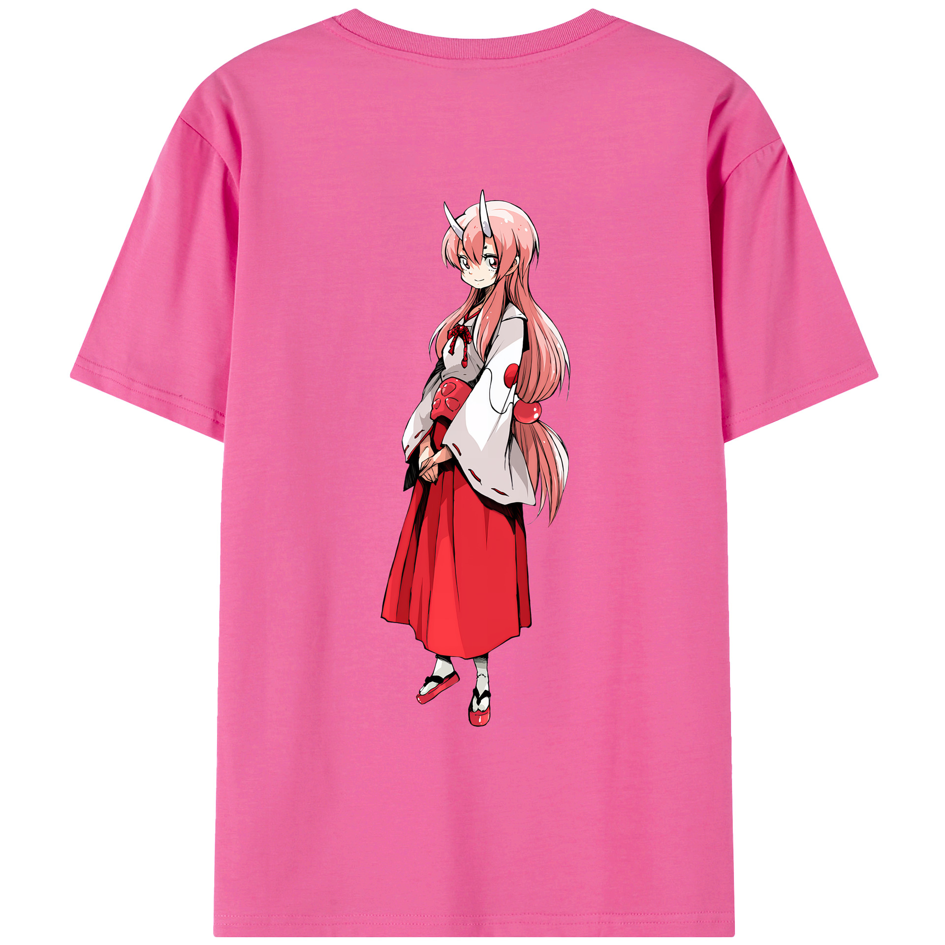 （画像用） 転スラ Regarding Reincarnated to Slime レディース半袖Tシャツ(バックプリント)